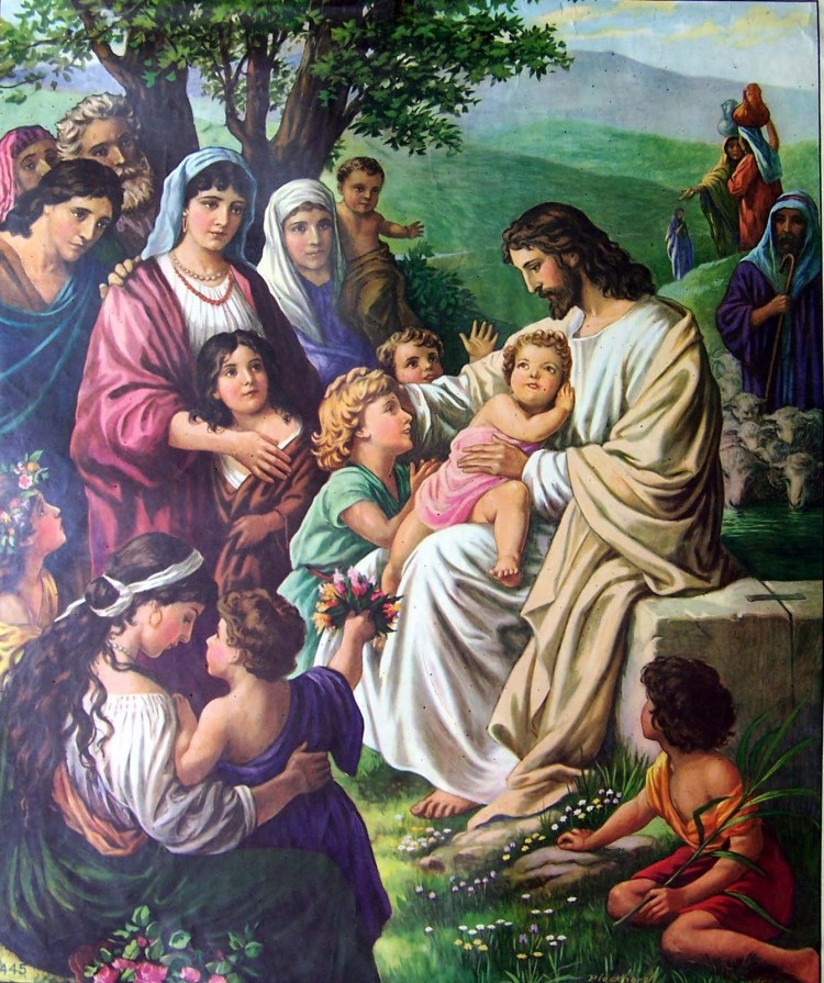 Jesus-painting-kids+children